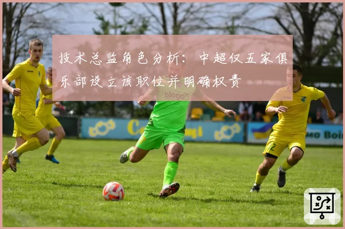 技术总监角色分析:中超仅五家俱乐部设立该职位并明确权责