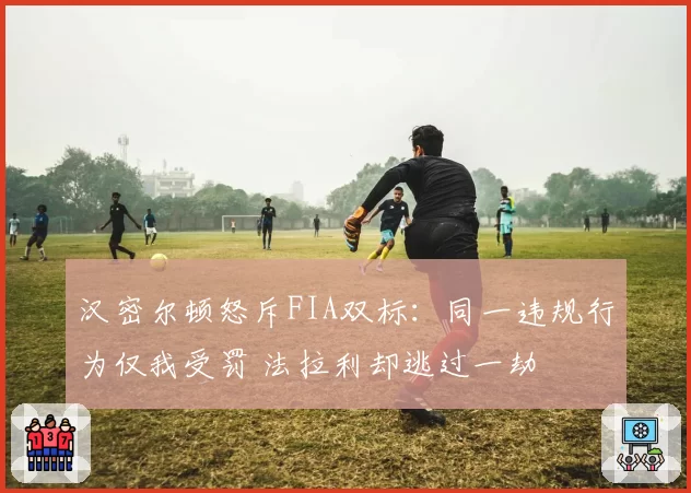 汉密尔顿怒斥FIA双标：同一违规行为仅我受罚 法拉利却逃过一劫